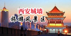 操丝袜妹子操B视频中国陕西-西安城墙旅游风景区